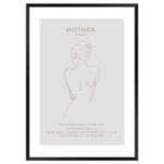 Load image into Gallery viewer, A Mothers Love Line Art

