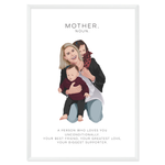 Load image into Gallery viewer, A Mothers Love With Custom Art

